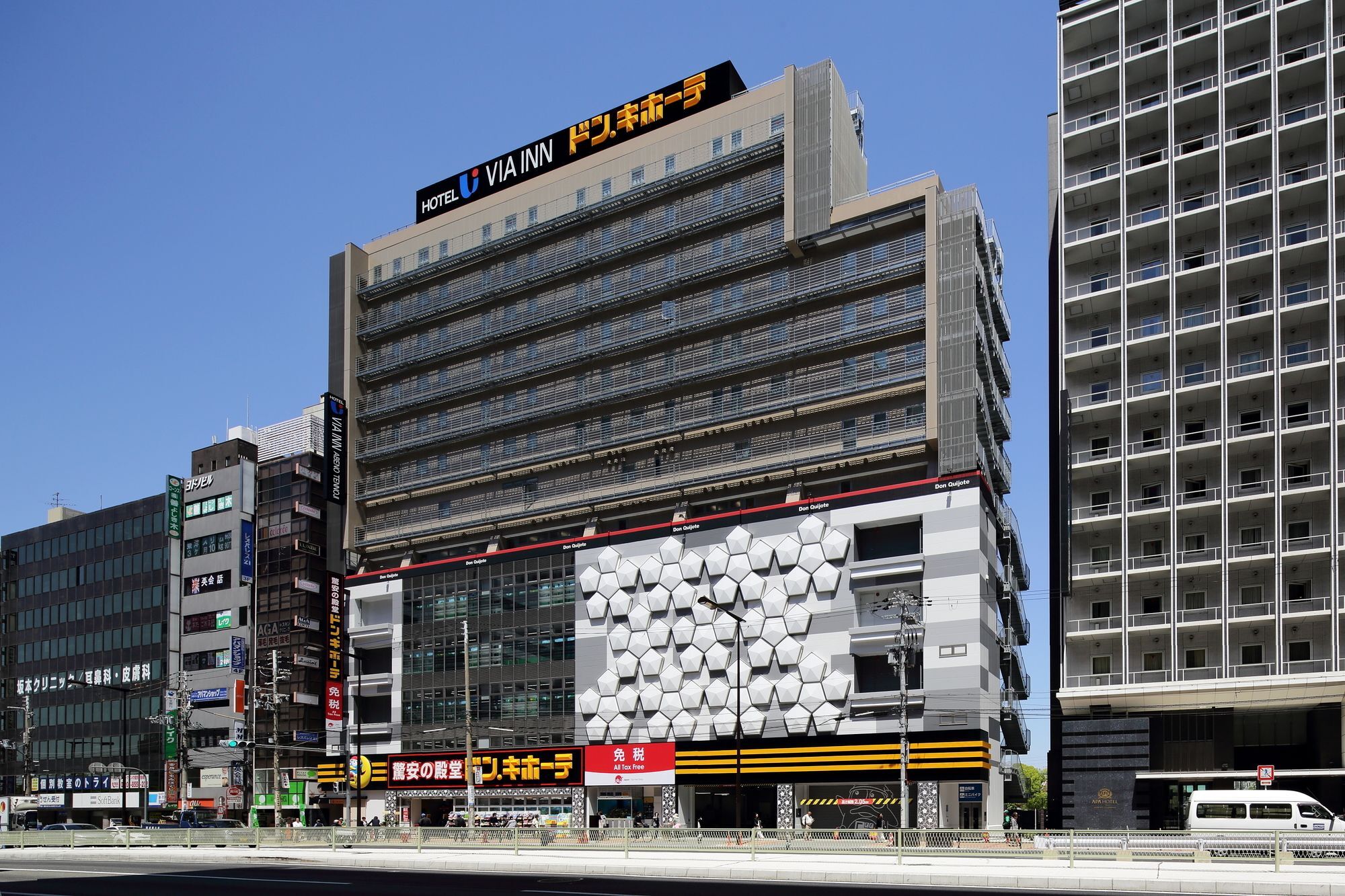 Via Inn Abeno Tennoji Osaka Exterior foto